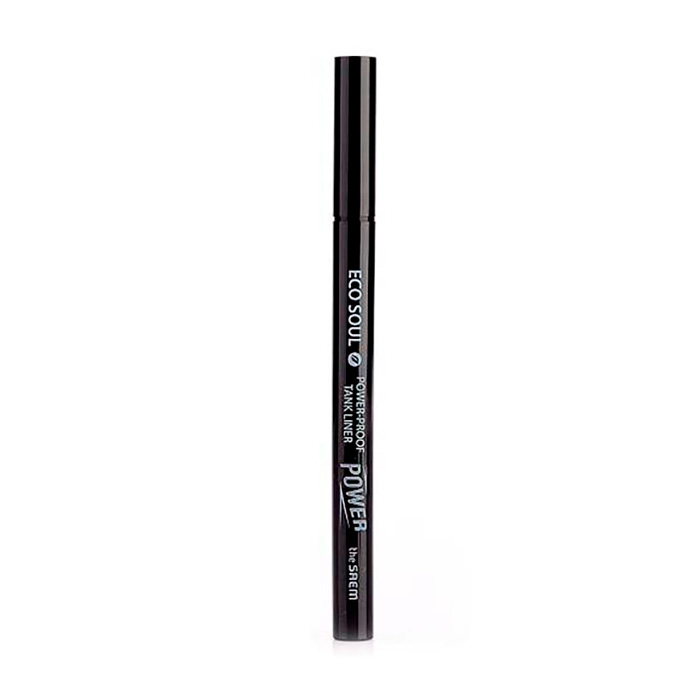 Підводка-лайнер для очей The Saem Eco Soul Powerproof Tank Liner 01 Black, 0.6 мл